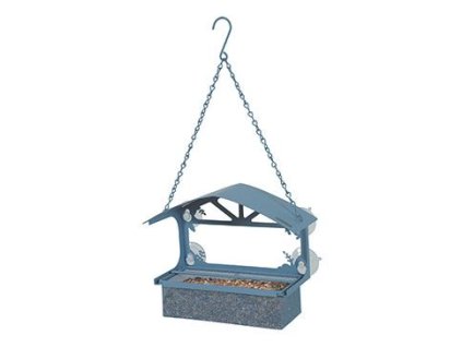 Krmítko venkovní WINDOW s přís. kov, modrá Zolux