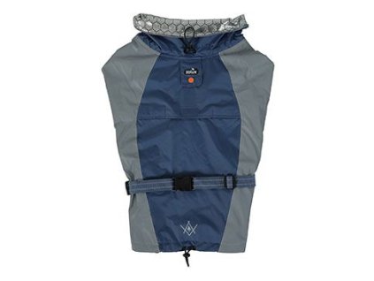 Obleček voděodolný pro psy BIVOUAK modrá 60cm Zolux