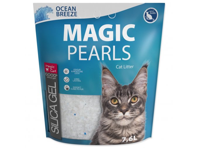 Kočkolit Magic Pearls Ocean Breeze 7,6l/3kg