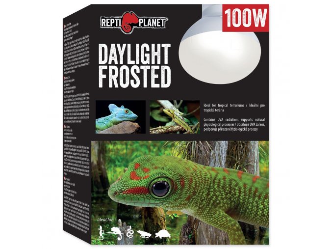 Žárovka Repti Planet Daylight Frosted 100W