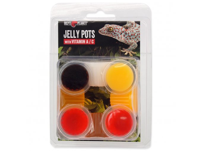 Krmivo Repti Planet Jelly Pots Mixed 8ks