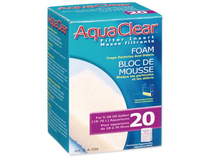 Náplň Aqua Clear molitan mini