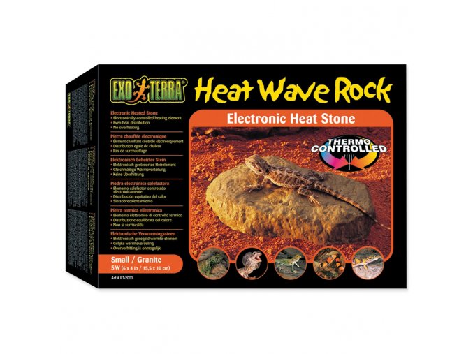 Kámen Exo Terra topný Heat Wave Rock malý 6W