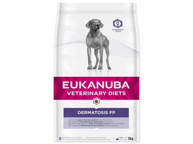 Krmivo EUKANUBA Veterinary Diets Dog Dermatosis FP 5kg