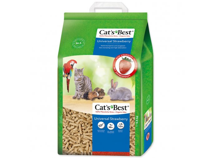 Kočkolit Cats Best Univers.10l/5,5kg jahoda