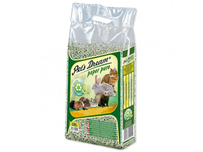 Pelety Pet´s Dream Paper Pure 10L 4,8 kg