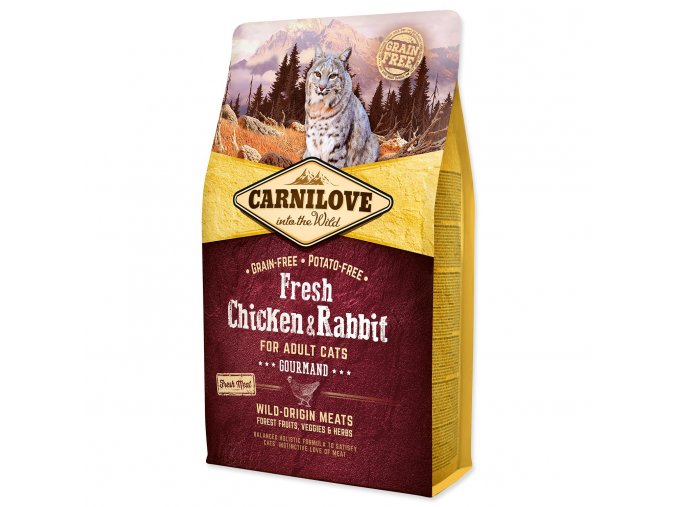 Krmivo Carnilove Cat Fresh Chicken & Rabbit 2kg