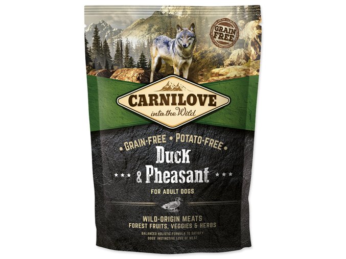 Krmivo Carnilove Adult Duck & Pheasant 1,5kg