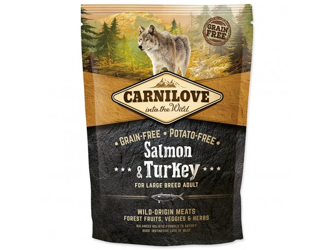 Krmivo Carnilove Adult Large Breed Salmon & Turkey 1,5kg