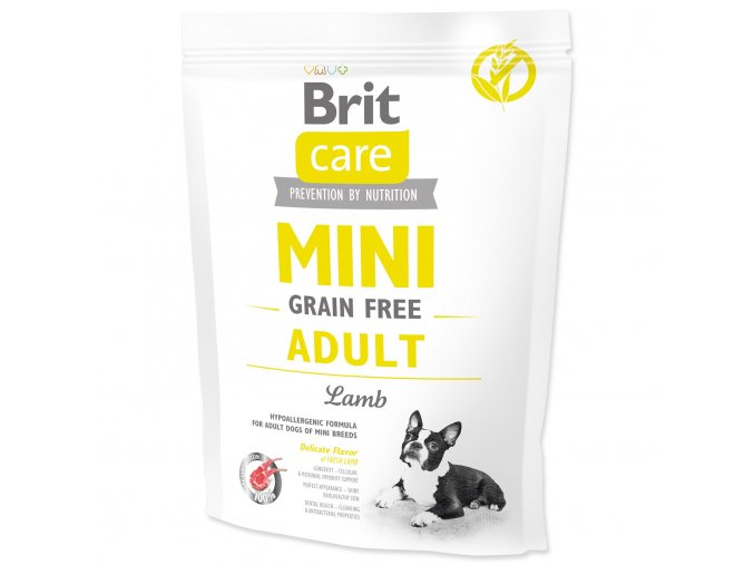 Krmivo Brit Care Mini Grain Free Adult Lamb 0,4kg