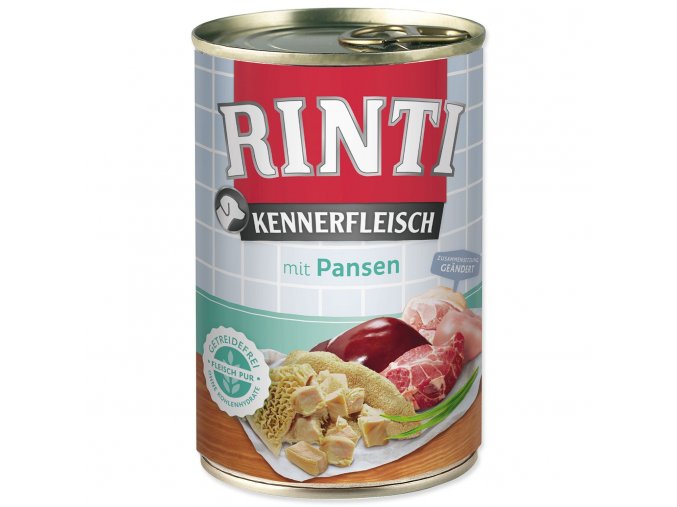 Konzerva Rinti Kennerfleisch Adult žaludky 400g