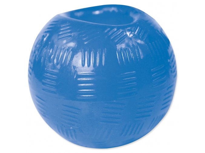 Hračka Dog Fantasy míček guma modrý 6,3cm