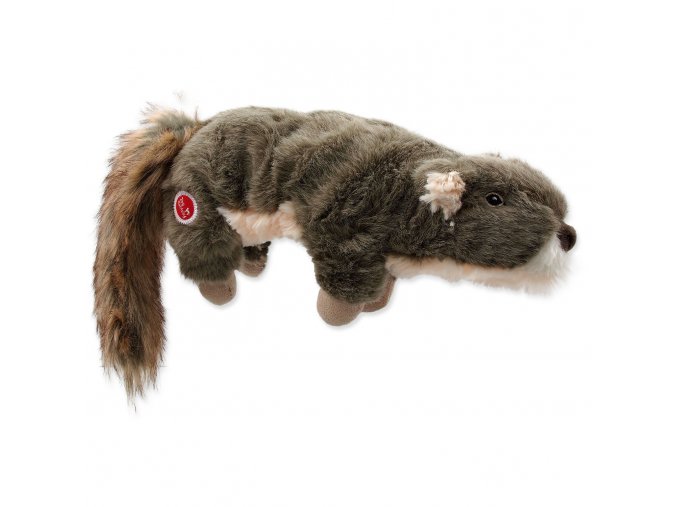 Hračka Dog Fantasy Plush veverka pískací 45cm