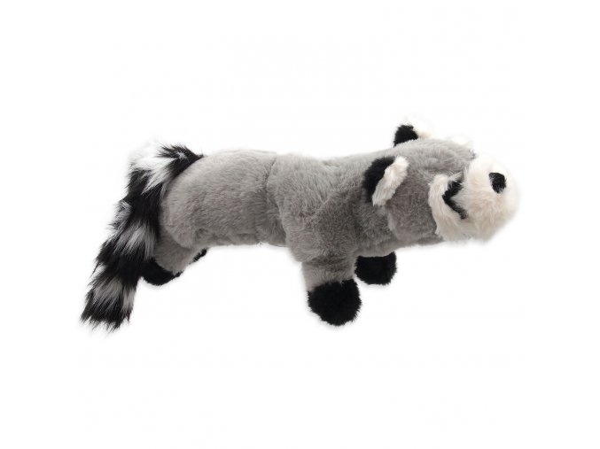 Hračka Dog Fantasy Plush mýval pískací černé tlapky 45cm