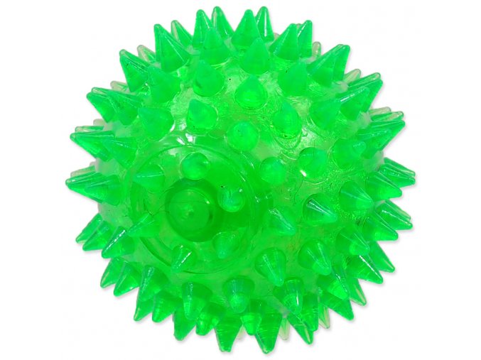 Hračka Dog Fantasy míček pískací zelený 6cm