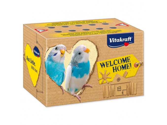 Krabice Vitakraft na přenos exotického ptactva