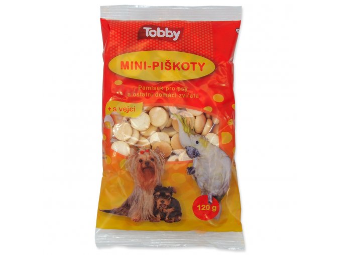 Piškoty Tobby mini 120g