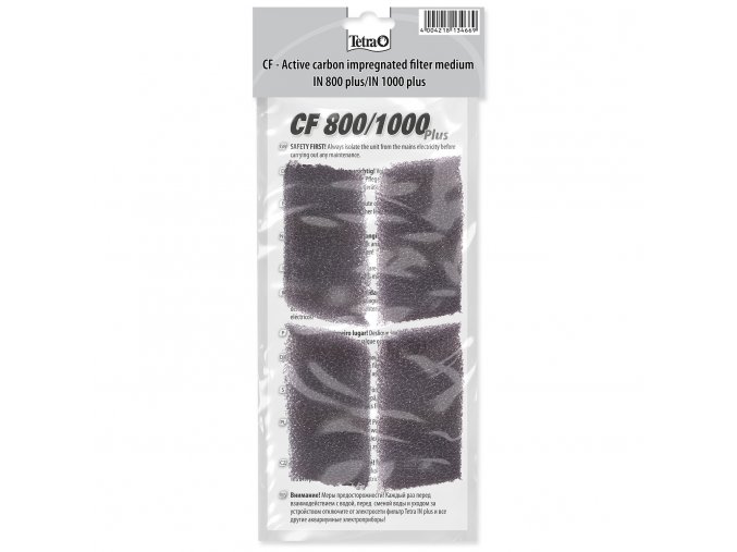 Náplň Tetra IN uhlí aktivní NEW 800/1000 4ks
