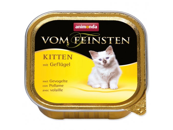 Paštika Animonda Vom Feinstein Kitten drůbež 100g
