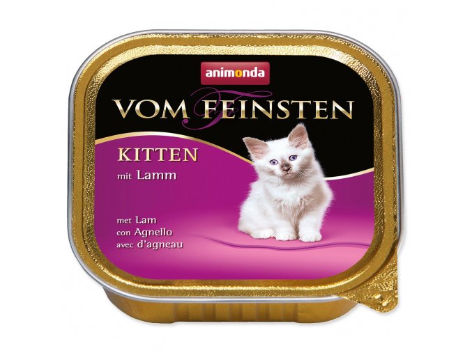 Paštika Animonda Vom Feinstein Kitten jehně 100g