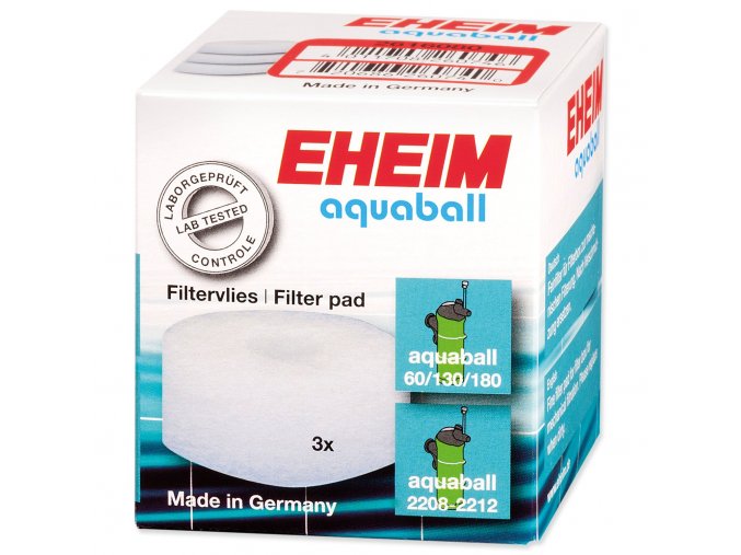 Náplň Eheim vata filtrační Aquaball 60/130/180 3ks