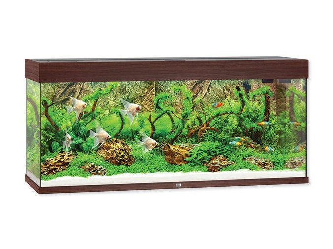 Akvarijní set Juwel Rio LED 240 tm. hnědé 121x41x55cm 240l