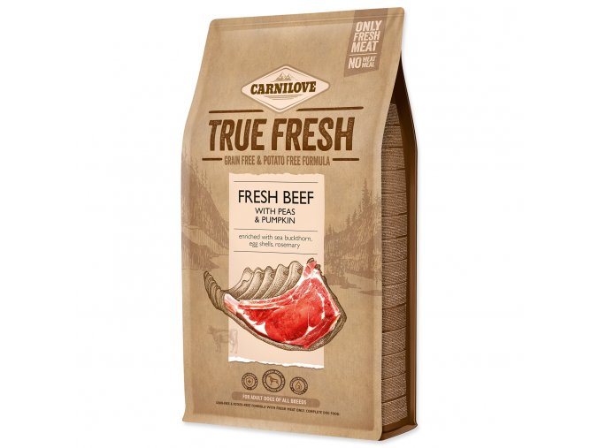 Krmivo Carnilove True Fresh Adult BEEF 4kg