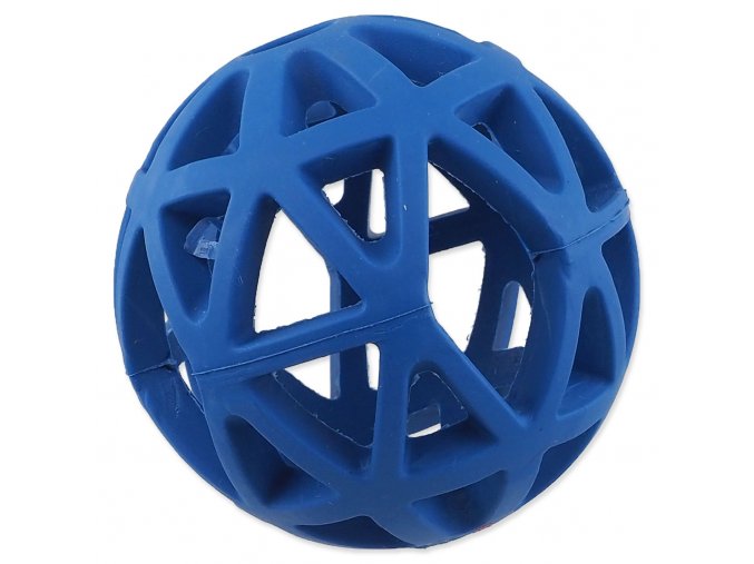 Hračka Dog Fantasy míček děrovaný modrý 9cm