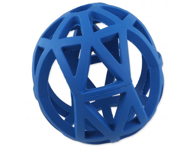 Hračka Dog Fantasy míček děrovaný modrý 12,5cm
