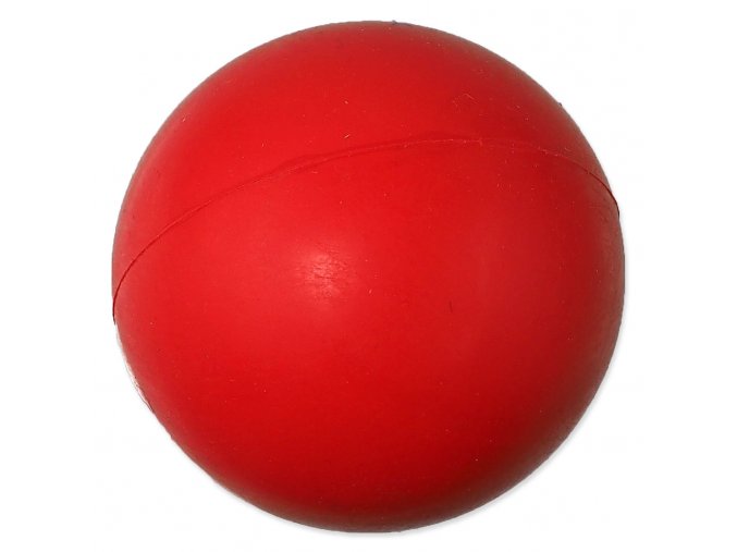 Hračka Dog Fantasy míček tvrdý červený 7cm