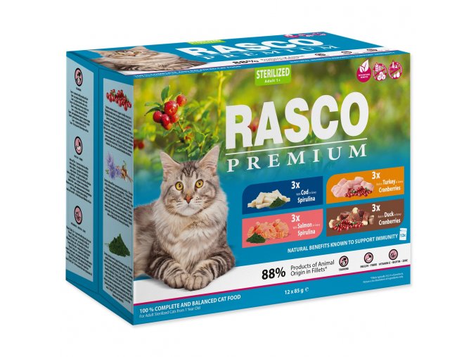 Kapsička Rasco Premium Sterilized Multi 12x85g