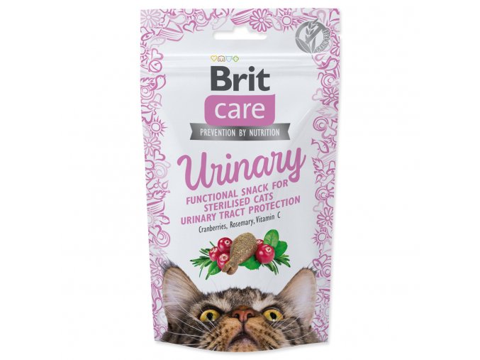 Pochoutka Brit Care Cat Snack Urinary 50g