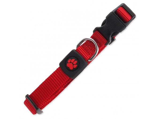 Obojek Active Dog Premium S červený 1,5x27-37cm