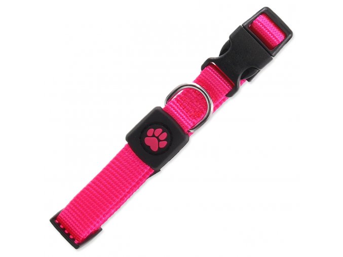 Obojek Active Dog Premium S růžový 1,5x27-37cm