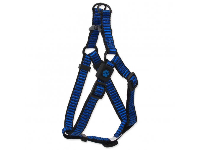 Postroj Active Dog Premium L modrý 2,5x65-99cm