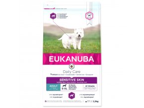 Krmivo EUKANUBA Daily Care Sensitive Skin 2,3kg