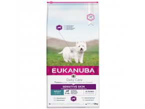 Krmivo EUKANUBA Daily Care Sensitive Skin 12kg