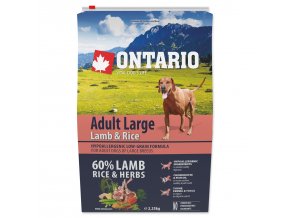 Krmivo Ontario Adult Large Lamb & Rice 2,25kg