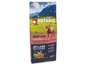 Krmivo Ontario Adult Large Lamb & Rice 12kg