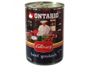 Konzerva ONTARIO Culinary Beef Goulash
