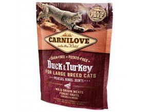 Krmivo Carnilove Large Breed Cats Muscles, Bones, Joints Duck & Turkey 0,4kg