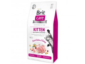 Krmivo Brit Care Cat Grain-Free Kitten Healthy Growth & Development 7kg