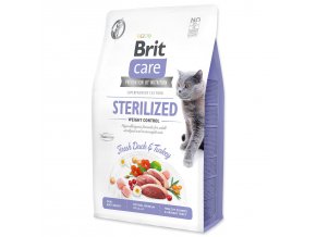 Krmivo Brit Care Cat Grain-Free Sterilized Weight Control 2kg