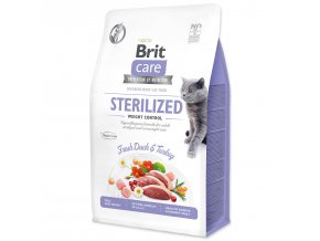 Krmivo Brit Care Cat Grain-Free Sterilized Weight Control 0,4kg