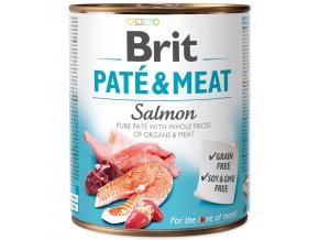 Konzerva Brit Paté & Meat losos 800g