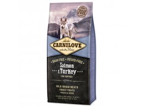 Krmivo Carnilove Puppy Salmon & Turkey 12kg