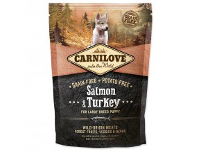 Krmivo Carnilove Puppy Large Breed Salmon & Turkey 1,5kg