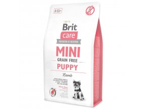 Krmivo Brit Care Mini Grain Free Puppy Lamb 2kg