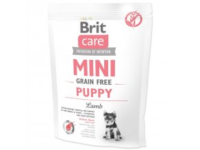 Krmivo Brit Care Mini Grain Free Puppy Lamb 0,4kg