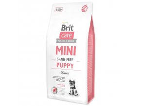 Krmivo Brit Care Mini Grain Free Puppy Lamb 7kg